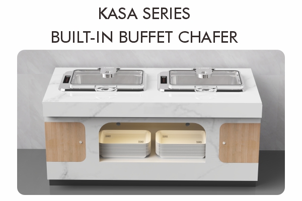 Sunnex Kasa Series: 8.5L Вграден бифе Чафер