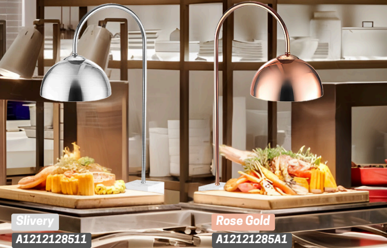 SUNNEX Најнова светилка за затоплување на храната од мермерна основа